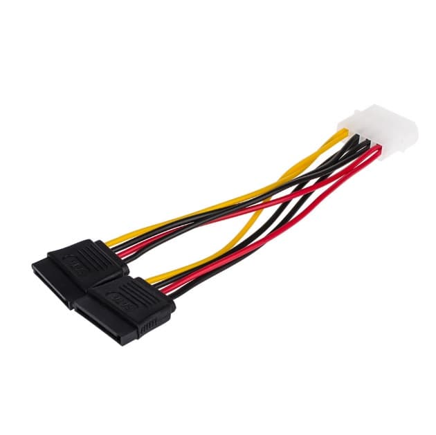 Кабель переходник питания SATA-PS Atcom (16148) Molex - 2xSATA, 0.2m переходник питания на 2 x Serial ATA