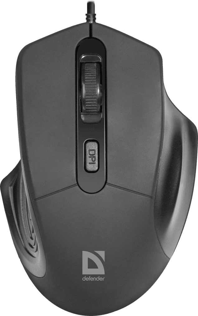 Мышь Defender Datum MB-347, черный, 4 кн., 800-1600 dpi