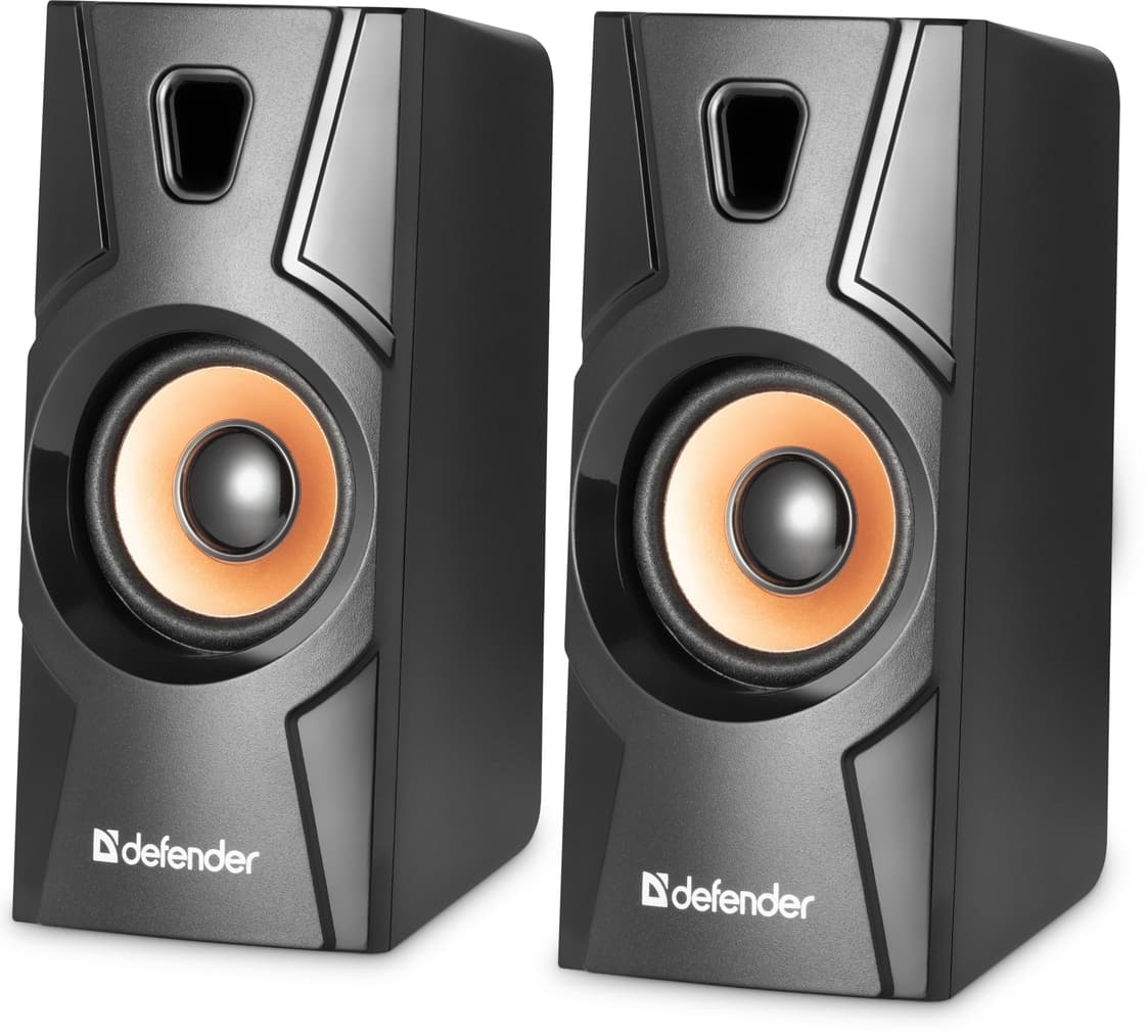 Колонки Defender Aurora S8 2.0 Black 2x4W питание от USB