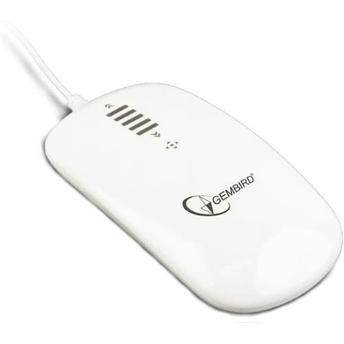 Мышь Gembird MUS-PTU-001-W, USB, White, Сенсорная, Phoenix серия, с "Touch" панелью