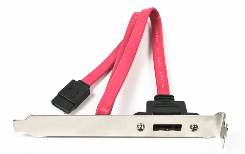 Планка E-SATA - SATA (планка с портoм eSATA для мат. платы 0.3m)