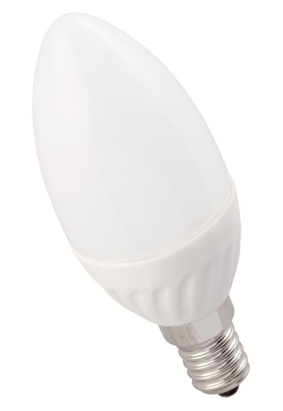 Лампа светодиодная E14 GRANDLED LED E14, 3W, 3000K (теплый белый), 220в, Свеча (B-C37E14W03M)