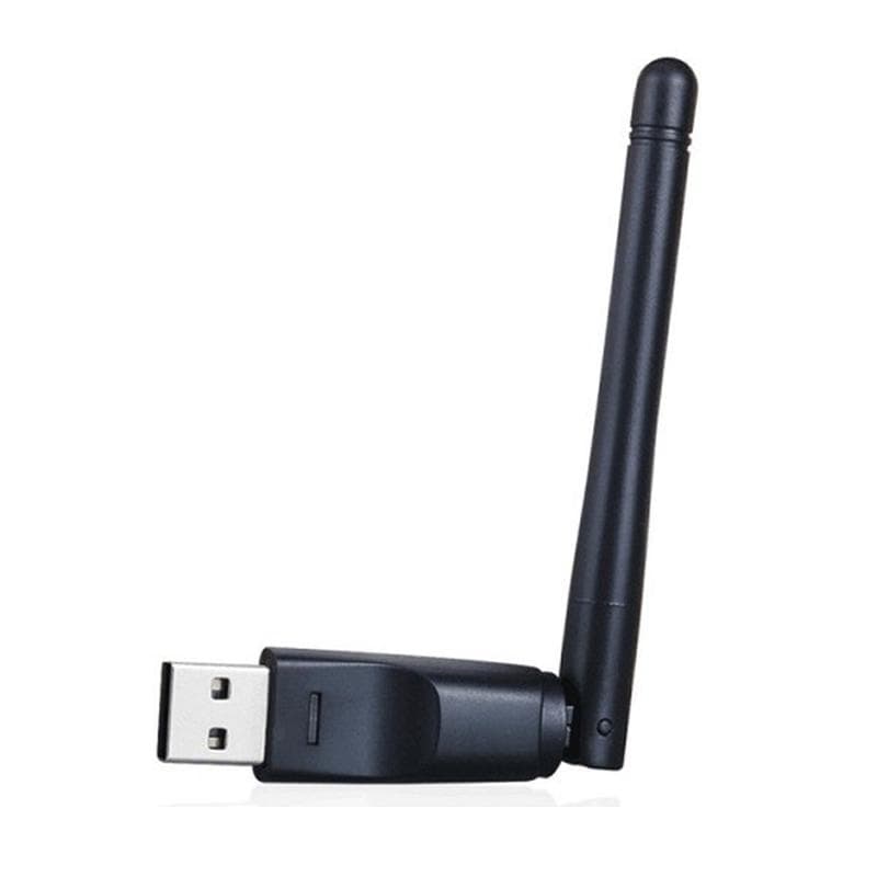 Сетевой адаптер беспроводной (WIFI) USB Wireless MT7601 802.11b/g/n 150M, поворот. Антенна, Подходит для большинства спутн. и Т2 тюнеров