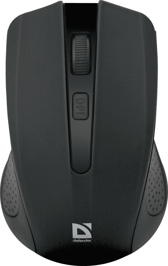 Мышь беспроводная Defender Accura MM-935, 4 кнопки, черный, 800-1600 dpi