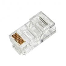 Коннектор обжимной для "витой пары" UTP RJ-45 8P8C GOPOWER RJ45 00-00028939