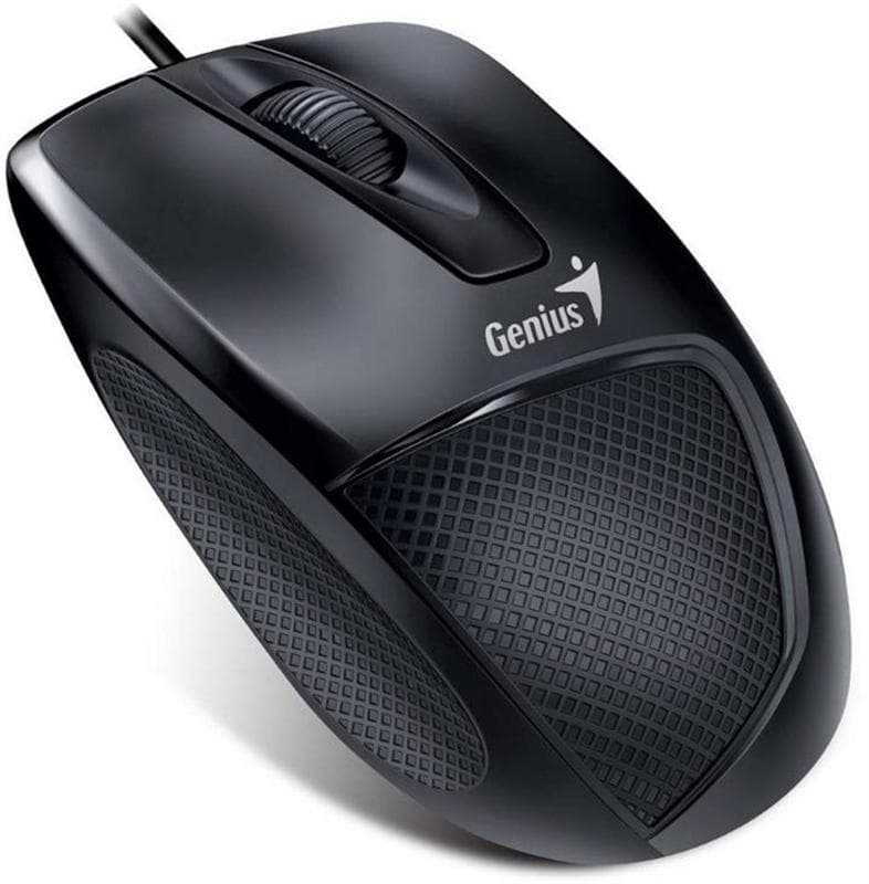 Мышь Genius DX-150X Black, 1000 dpi, 3кн., 1.5м, 102х67х39мм (31010004405)