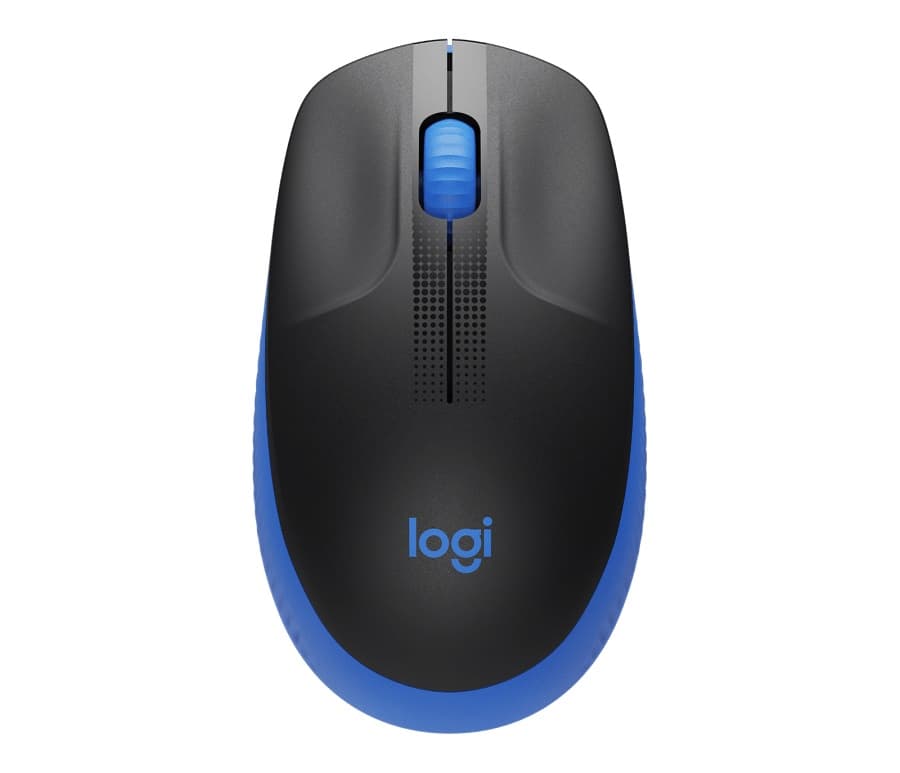 Мышь беспроводная Logitech M190 Wireless Blue (910-005907) Черно-синий, 1000dpi, 1xAA, 115.4х66.1х40.3мм, 89.9г