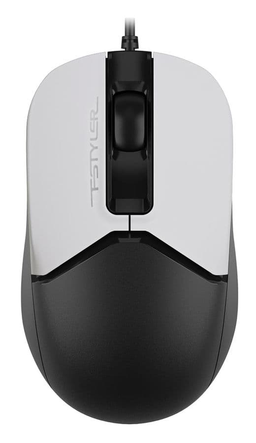 Мышь A4Tech Fstyler FM12 Fstyler черный, 4 кнопки, широкое колесо прокрутки, 1200dpi