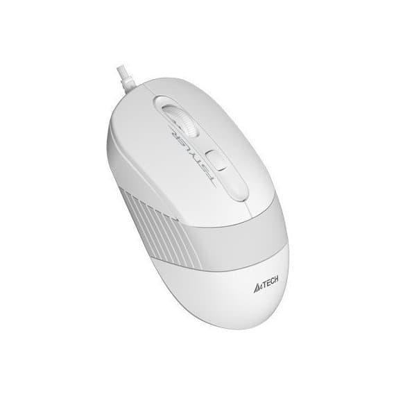 Мышь A4Tech Fstyler FM10 белый/серый USB, 600/1000/1600dpi, нескользящая поверхность