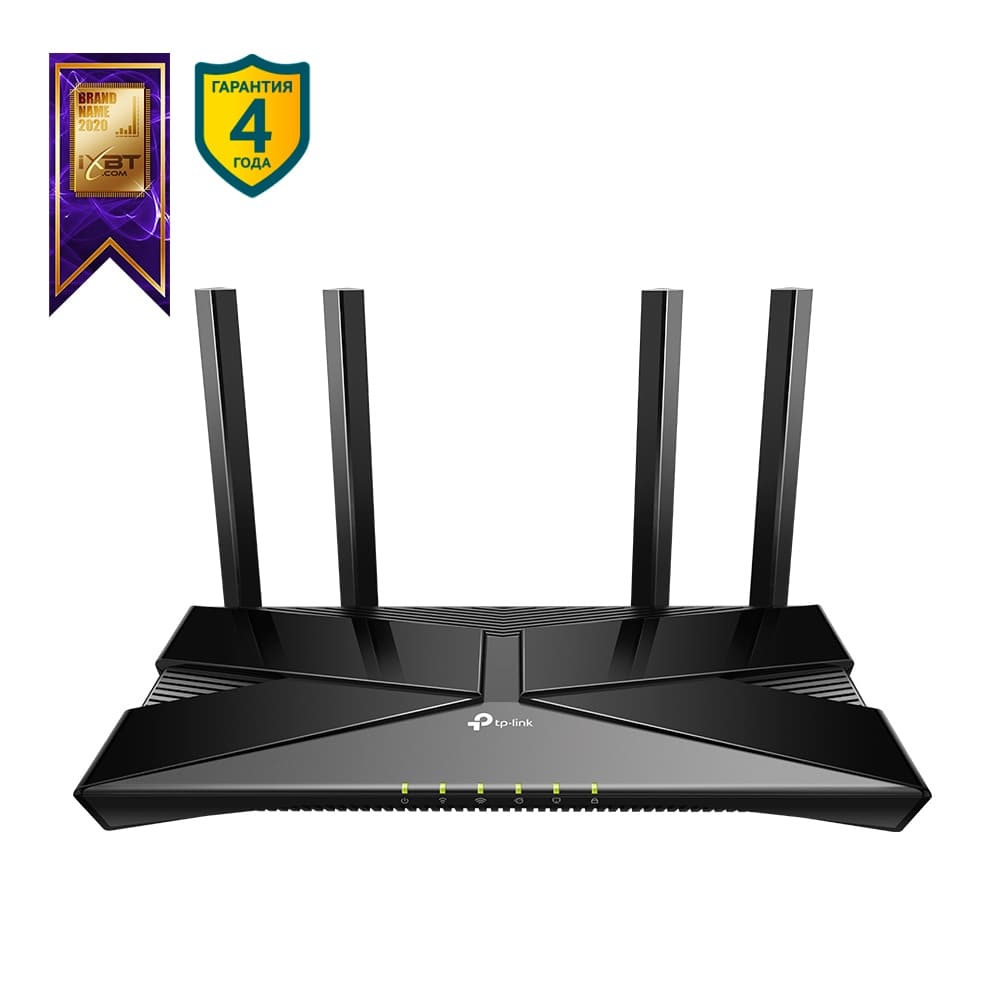 Маршрутизатор беспроводной TP-LINK Archer AX23 WiFi6 (AX1800, 1xGWan, 4xGLAN, OFDMA, MU-MIMO, One Mesh, 4 ANT, Tether)