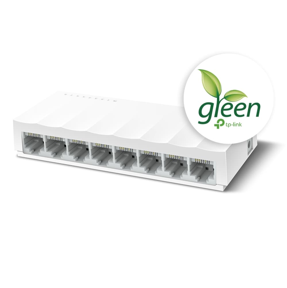 Коммутатор сетевой 8 PORT Switch 10/100 TP-Link LS1008, 8-port UTP 10/100Mbps