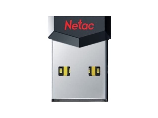 Накопитель USB 64 GB USB 2.0 NETAC UM81 Black (NT03UM81N-064G-20BK)
