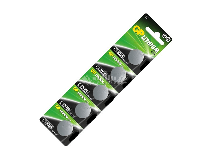 Батарейка GP Lithium CR2025 (блистер на 1 шт.) (CR 2025) 3V, 2.5x20.0мм