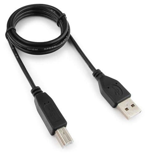 Кабель USB 2.0 1.0M AM/BM Гарнизон (GCC-USB2-AMBM-1M) (к принтеру, МФУ и т.п.)