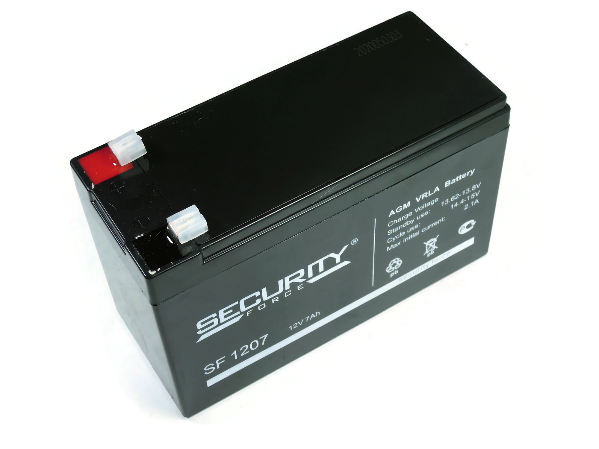 Аккумуляторная Батарея 12 В, 7.0Аh SFORCE SF1207 (12V, 7Ah) для ИБП и т.п.