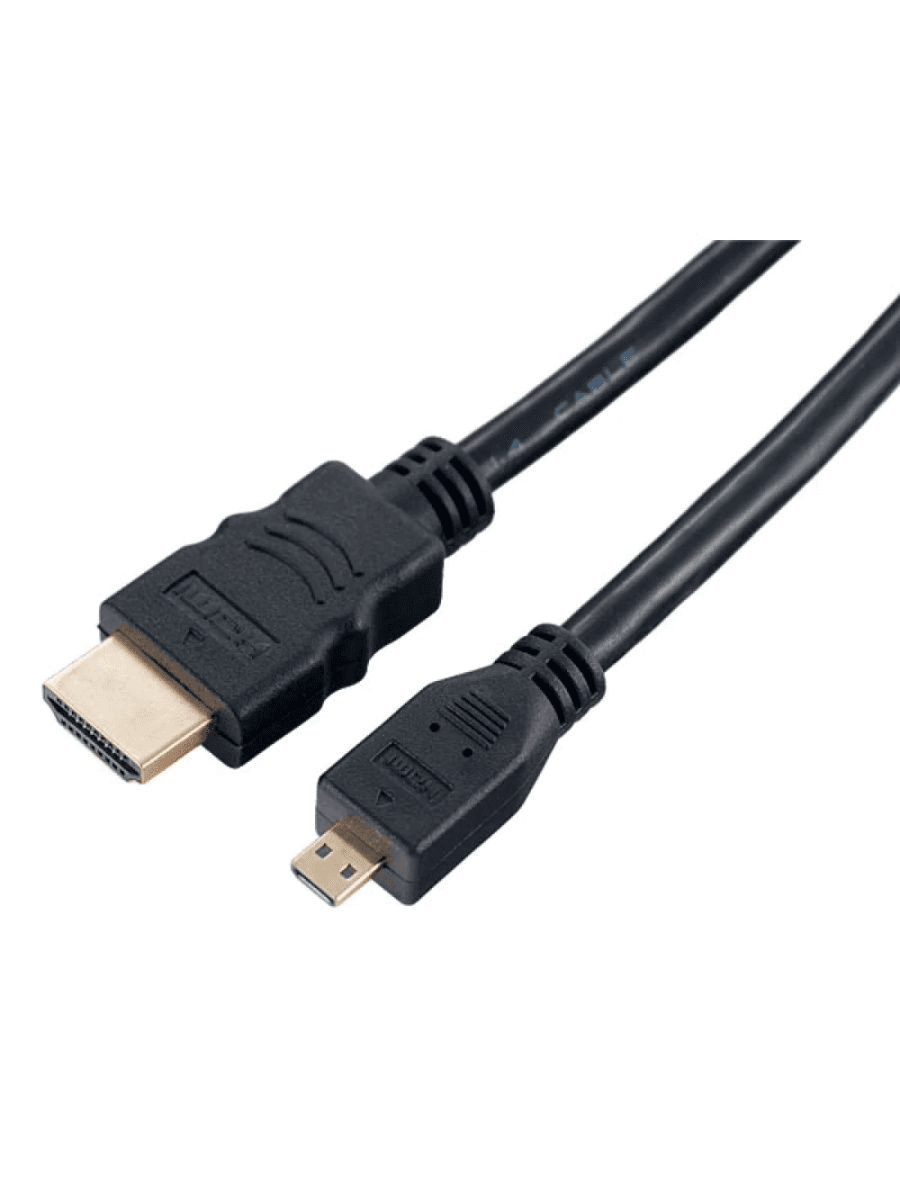 Кабель HDMI to MicroHDMI A to D, 1.8m, Exegate HDMI-micro HDMI A-D 1м., V1.4, (EX254073RUS)