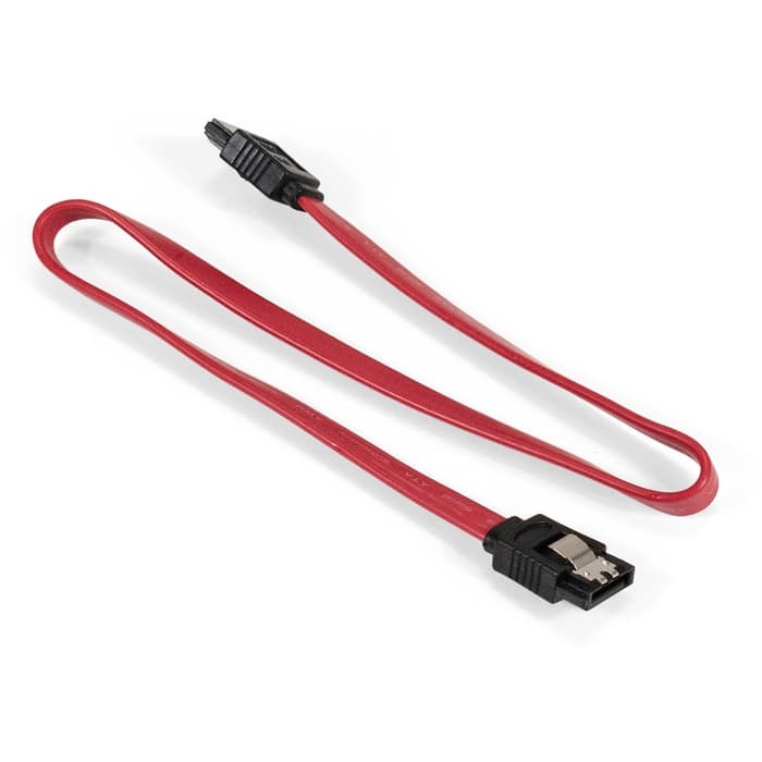 Кабель SATA-DATA Serial ATA 50cm (интерфейсный шлейф) Exegate EX-CC-SATADATA-0.5 (7pin/7pin, 0.4-0.5м) (EX294731RUS)