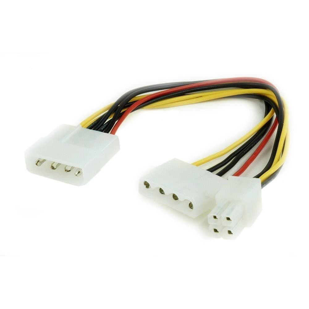 Кабель питания Разветвитель питания Molex - Molex + ATX 4 пин Cablexpert CC-PSU-4