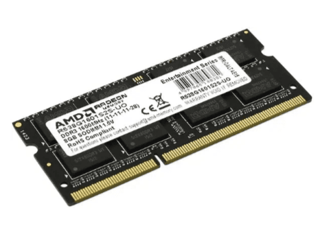 Память SO-DIMM 8GB/1600 DDR3 AMD Radeon™ Entertainment (R538G1601S2S-U) Non-ECC, CL11, 1.5V, RTL