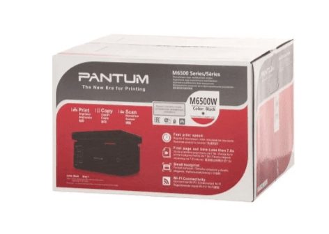 МФУ Pantum M6500W A4 WiFi черный (лазерное, ч.б., копир/принтер/сканер, 22 стр/мин, 1200x1200 dpi, 128Мб RAM, лоток 150 стр, USB