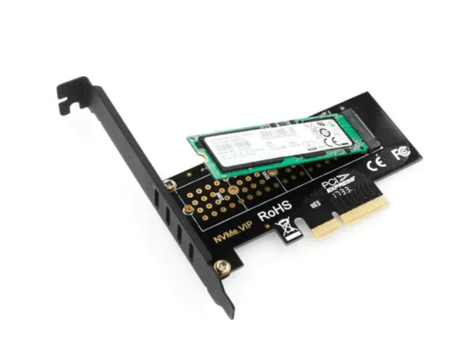 Адаптер Конвертер Переходник PCI-E M.2 NVME Pro SSD на PCI-E 3.0x4/8/16, для подключения SSD M.2 в разъем PCI-Ex