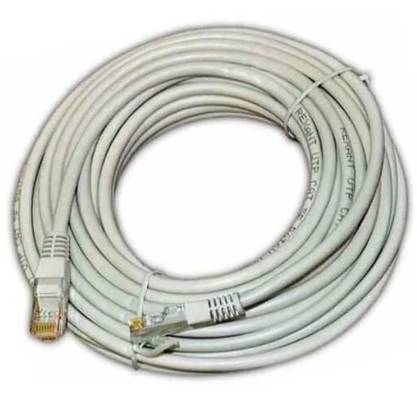 Патч-корд литой CAT 5E UTP w/RJ45 20m Exegate серый (EX241492RUS)