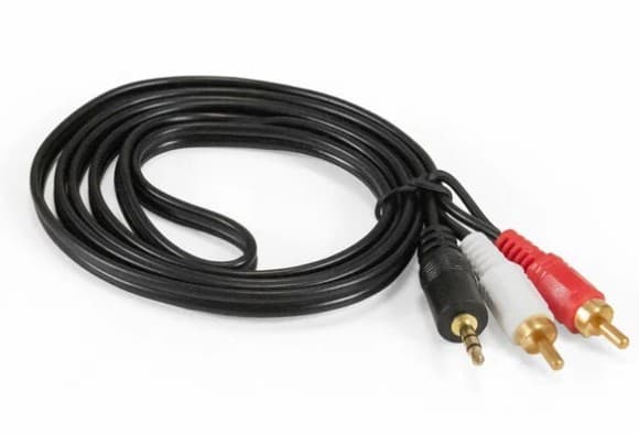 Кабель аудио ExeGate EX-CCA-458-1.5 3.5mm / 2xRCA папа, 1.5m, 3.5mm stereo plug to 2 phone plugs audio (EX294734RUS)
