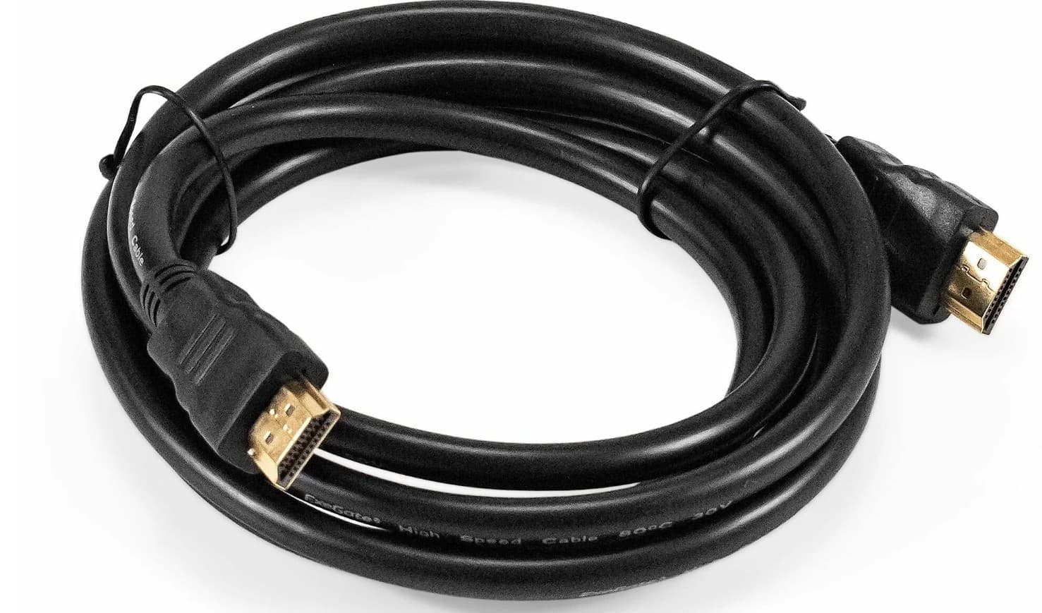 Кабель HDMI to HDMI, 2.0m Exegate EX-CC-HDMI2-2.0, v2.0, 19M/19M, 4K UHD, Ethernet, позолоч. контакты (EX294698RUS)
