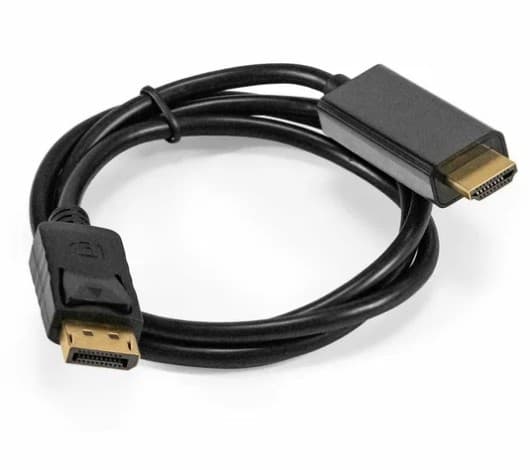 Кабель DisplayPort - HDMI 1.0m Exegate EX-CC-DP-HDMI-1.0 экран (EX294708RUS)