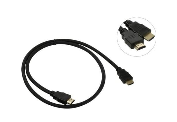 Кабель HDMI to HDMI, 1.0m Exegate EX-CC-HDMI2-1.0, v2.0, 19M/19M, 4K UHD, Ethernet, позолоч. контакты (EX287729RUS)
