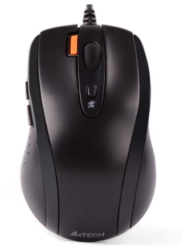 Мышь A4Tech N-70FX-1 Black USB V-Track 1600 dpi, 7кн., длина провода: 1.5m, 100x61x35mm