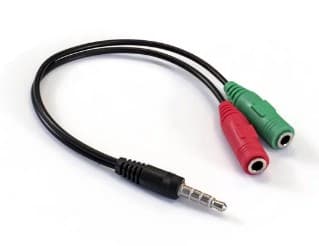 Кабель аудио разветвитель ExeGate EX284944RUS EX-CCA-417-0.2, jack M 3.5mm 4-Pin / 3.5mm стерео "мама" + микрофон 3.5mm "мама" (Может использоваться для подкл. гарнитуры к моб.тел) (EX284944RUS)