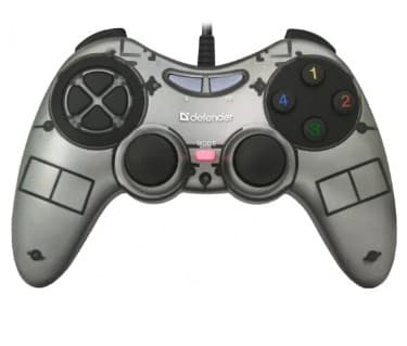 Геймпад Defender Zoom USB Xinput, 2 стика, виброотдача, длина кабеля 1.5м