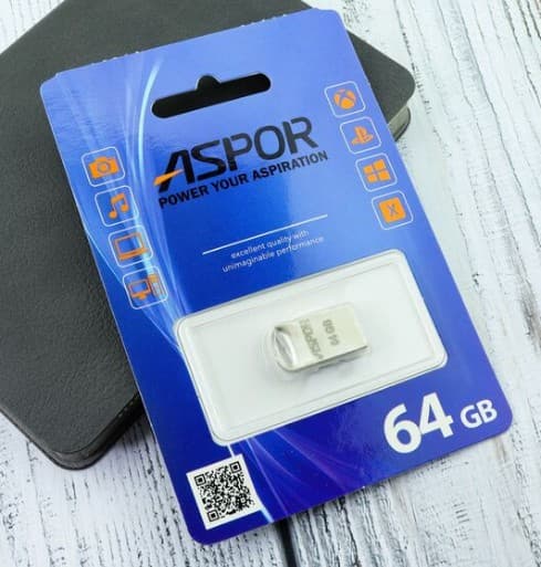 Накопитель USB 64 GB USB 2.0 TOPOMAX PK_TG105 (Металл)