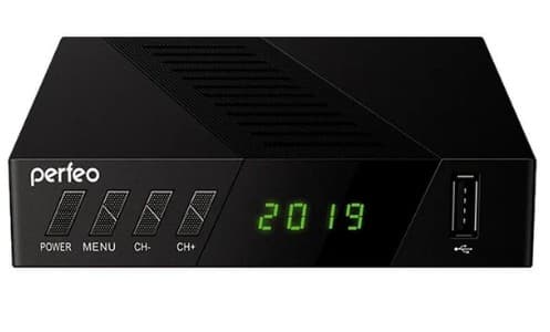 Цифровой ресивер T2 ТВ тюнер Perfeo "STREAM-2" PF_A4488, DVB-T/T2/ DVB-C, HDMI, 2USB, IPTV, YouTube, MEGOGO, Dolby Digital