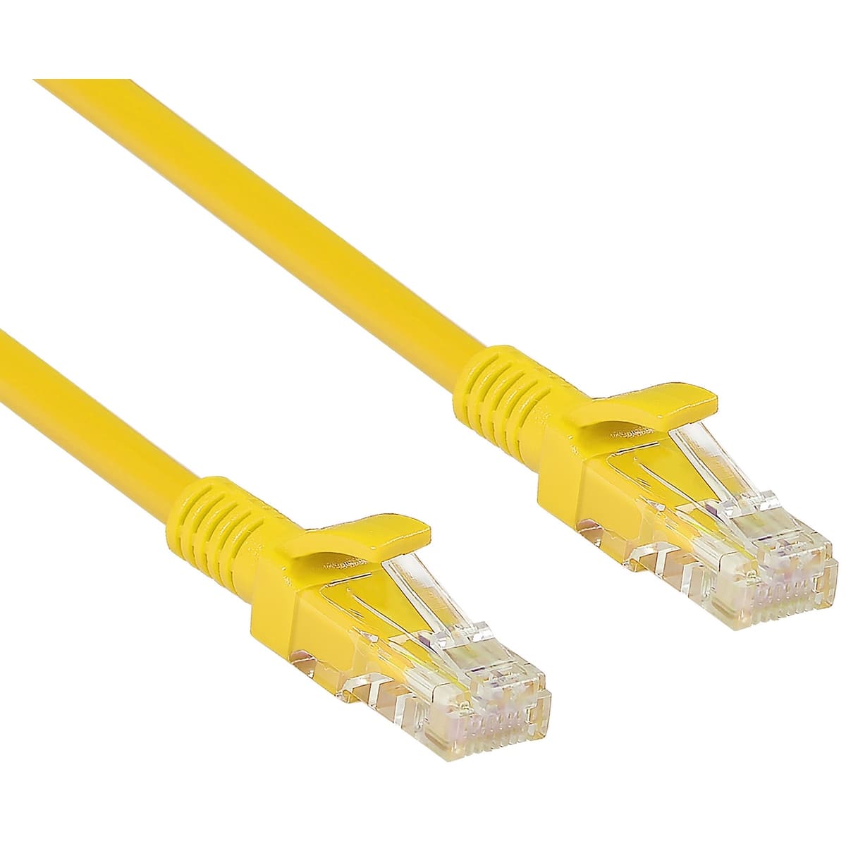 Патч-корд литой CAT 5E UTP w/RJ45 3.0m Exegate желтый (EX258677RUS)