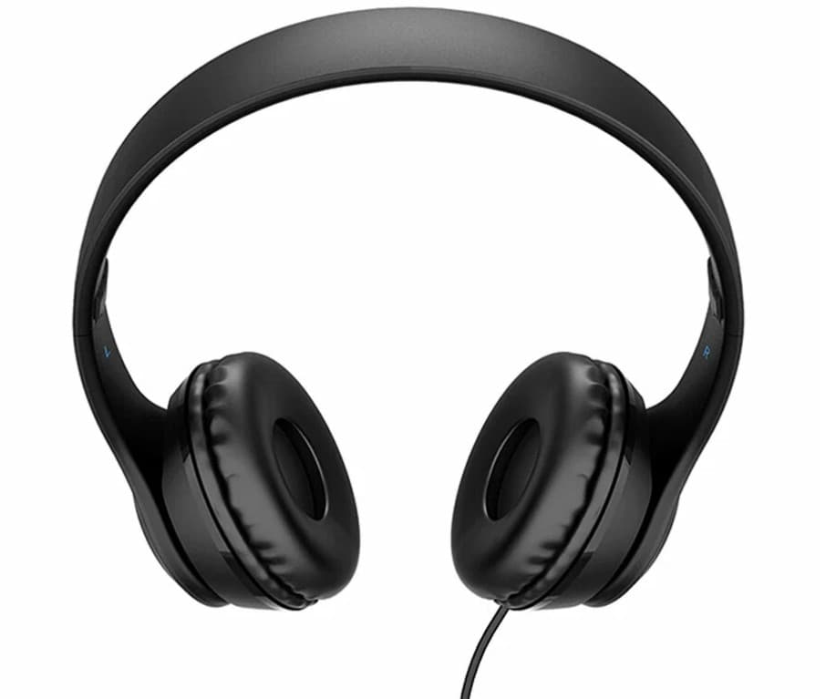 Гарнитура Borofone BO5 Star sound Black, 3.5мм, накладные полноразмерные, складная конструкция, кабель 1.2м