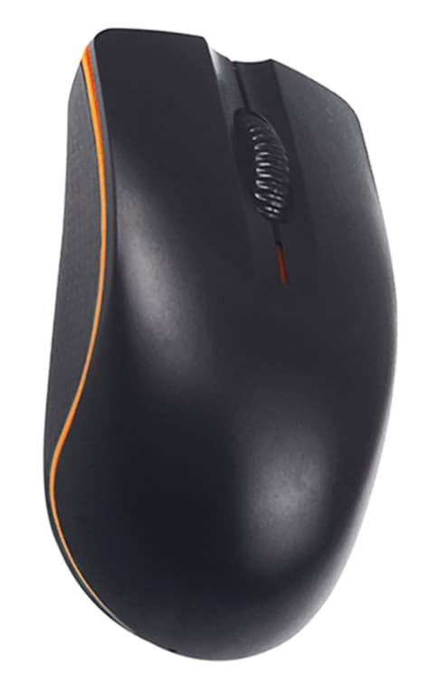 Мышь Qumo Practic Office M90 черный, проводная, 1000 dpi, USB, 3 кн