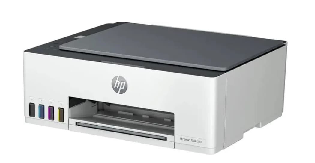 МФУ HP Smart Tank 580 AiO (1F3Y2A) WiFi, СНПЧ (Принтер/копир/сканер) 22 стр/мин (А4), 4800x1200dpi, Air Print, Mopria