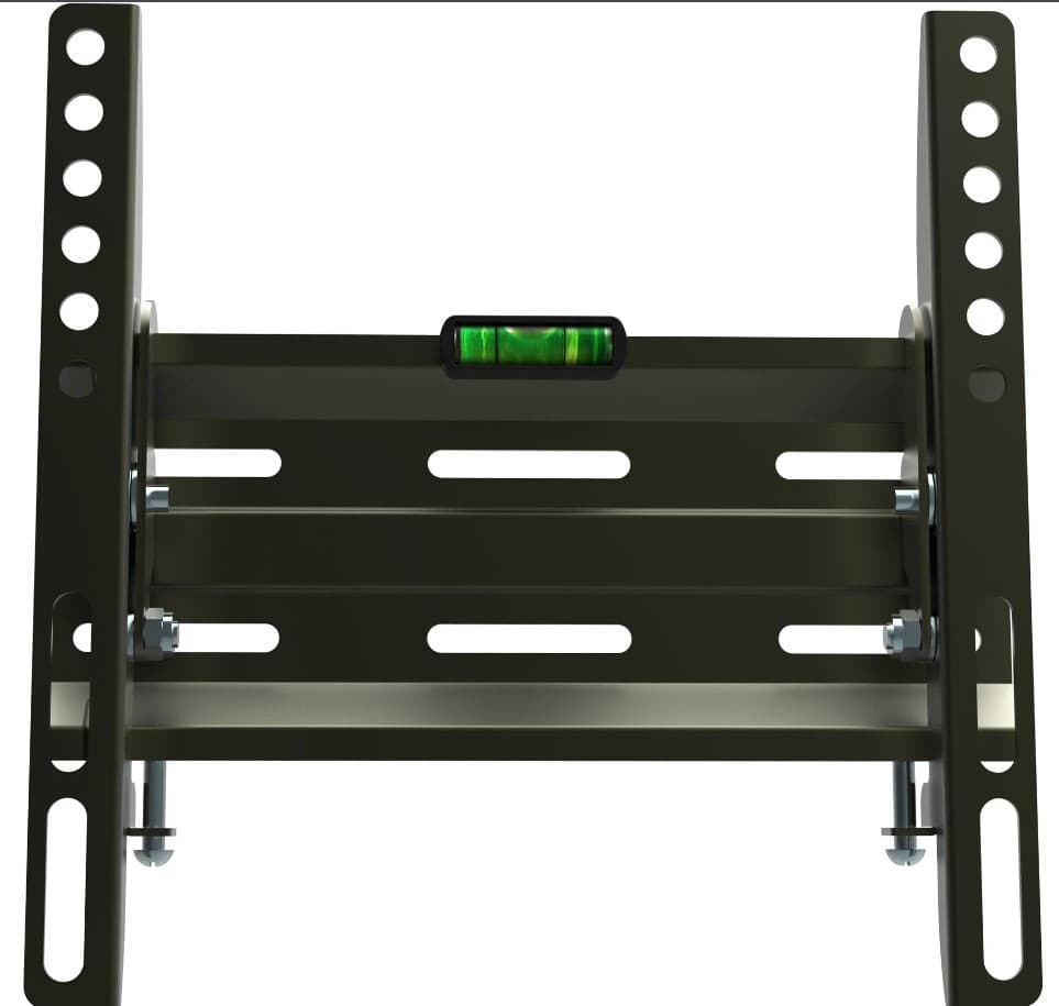 Крепление кронштейн настенный наклонный Buro TL1S черный 15"-48" макс.25кг, Угол наклона -0/+10, VESA 50x50, 75x75, 100x100, 200x100, 200x200