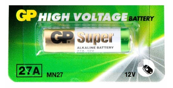 Батарейка GP 27AF-2CR2 Alkaline A27, 12v (1шт)