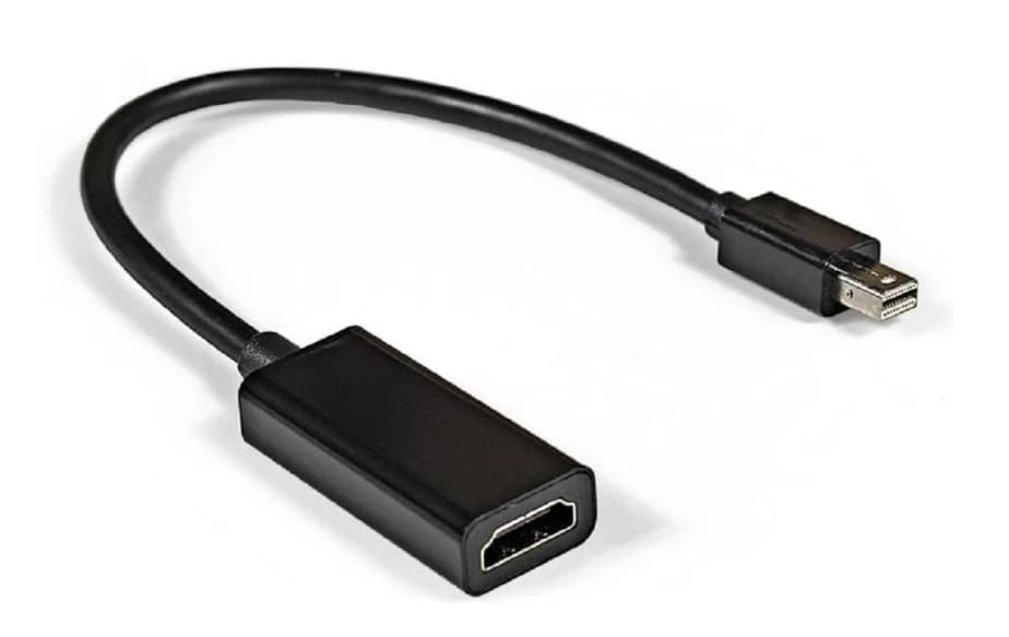 Кабель MiniDisplayPort - HDMI 0.15m Exegate EX-mDPM-HDMIF-0.15 (EX284922RUS)
