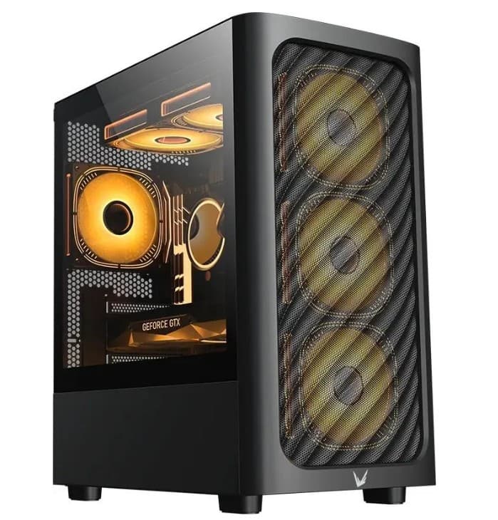 Корпус Aerocool/Formula Air Mesh G3 черный без БП mATX 4x120mm 2x140mm 2xUSB3.0 audio bott PSU (AIR MESH G3 BL)