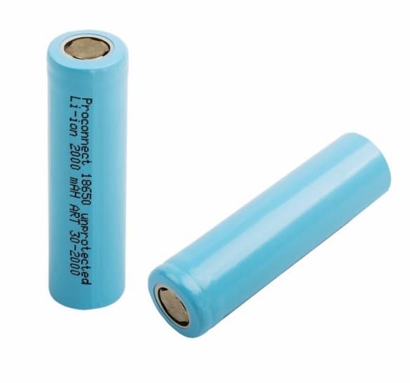 Аккумулятор PROconnect 18650 unprotected Li-ion 2000 mAh (30-2000-01)