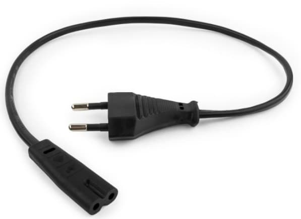Кабель питания C7 PC-184 CEE 7/16 - C7, 2 pin, 1.5m, Cablexpert PC-184/2-1.5М, для аудио-видео техники 1.5m