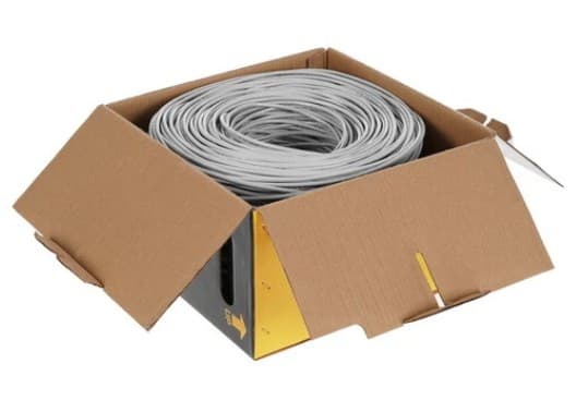 Кабель UTP CAT5E 1m Cablexpert (UPC-5004E-SOL) CAT5E 4*пары, 0.48 мм, CCA