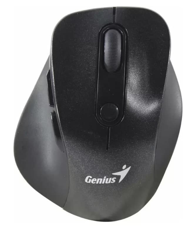 Мышь беспроводная Genius Ergo 9000S BT черный, Bluetooth/Radio, 2400 dpi, 6кн., (31030038400)
