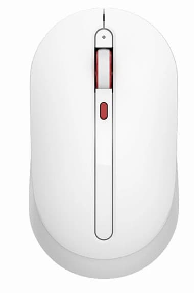 Мышь беспроводная Xiaomi MIIIW Wireless Office Mouse MWMM01, белый, бесшумная, 1600 dpi, 2xAAA, 2.4GHz, USB-Nano приемник