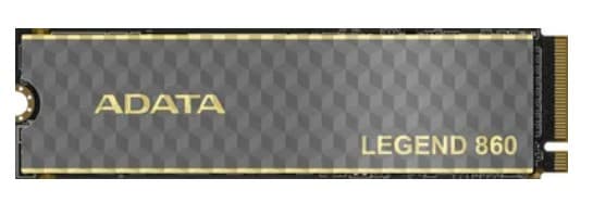 Накопитель SSD M.2 500GB A-DATA LEGEND 860 NVMe M.2 2280 PCI-E 4.0 x4 3D TLC (SLEG-860-500GCS) 5000/3000 MB/s