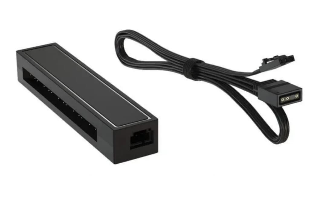 Контроллер подсветки ID-COOLING FH-05 ARGB черный 3-pin